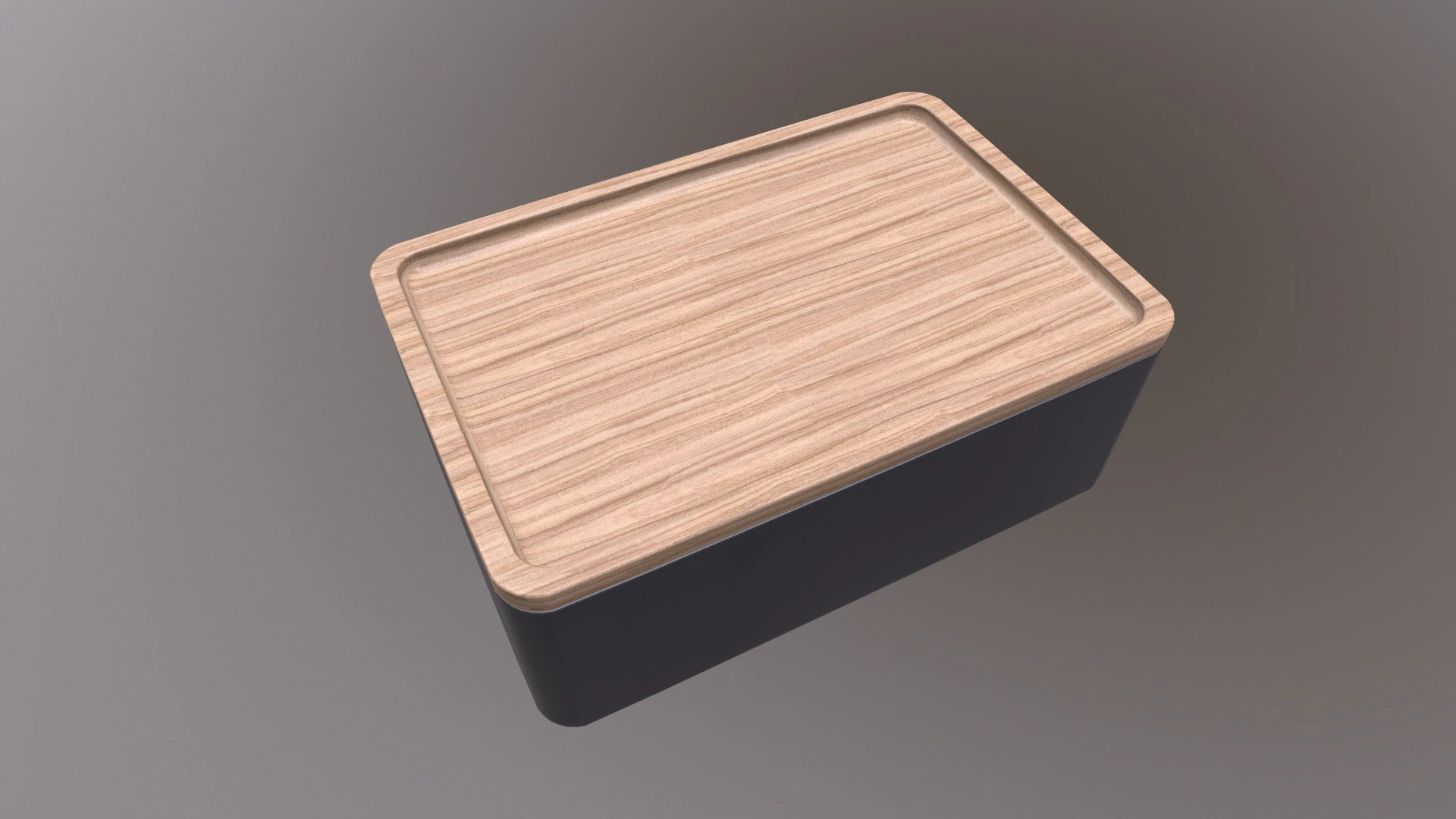 Phosphorus Lid Tray Accessory Case 3D Model .c4d .max .obj .3ds .fbx .stl .blend 