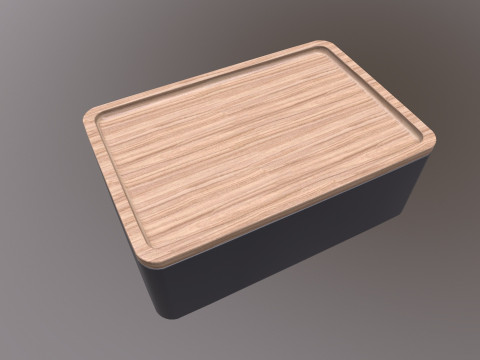 Phosphorus Lid Tray Accessory Case 3D Model