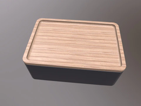 Phosphorus Lid Tray Accessory Case 3D Model