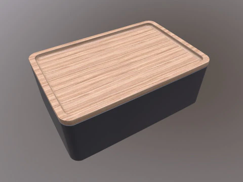 Phosphorus Lid Tray Accessory Case 3D Model