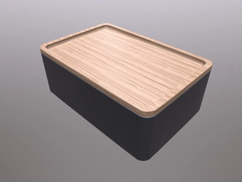 Phosphorus Lid Tray Accessory Case 3D Model