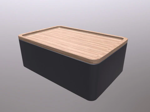 Phosphorus Lid Tray Accessory Case 3D Model