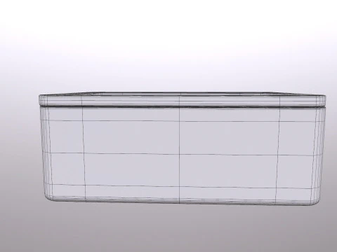 Phosphorus Lid Tray Accessory Case 3D Model