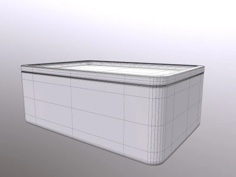 Phosphorus Lid Tray Accessory Case 3D Model