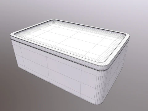 Phosphorus Lid Tray Accessory Case 3D Model
