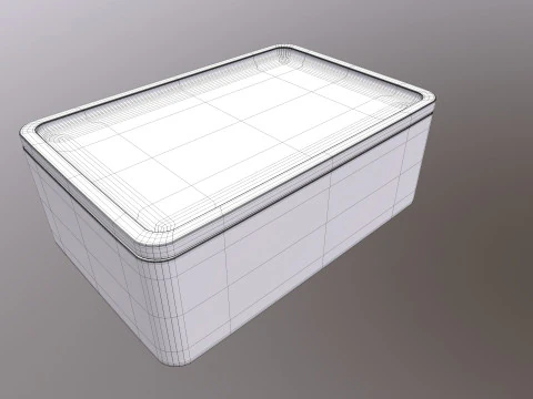 Phosphorus Lid Tray Accessory Case 3D Model
