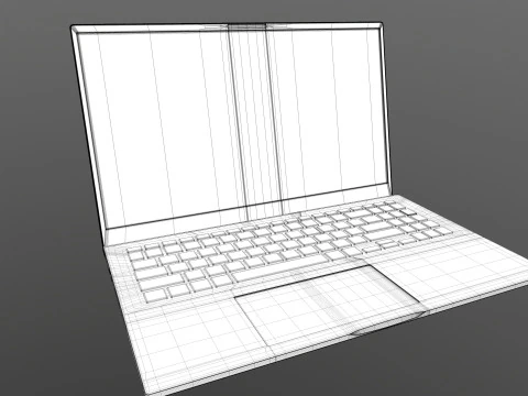 ASUS VIVO BOOK 3D Model