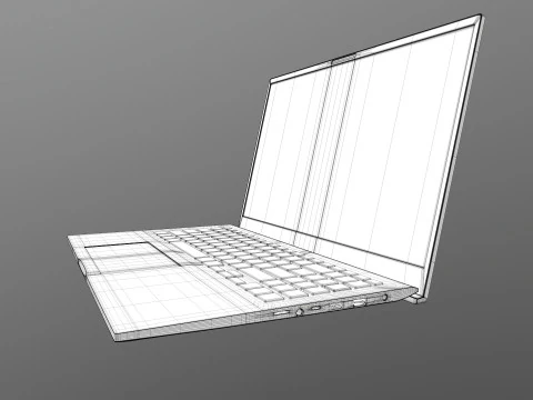 ASUS VIVO BOOK 3D Model