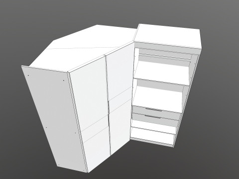 Gabinet Model 3D