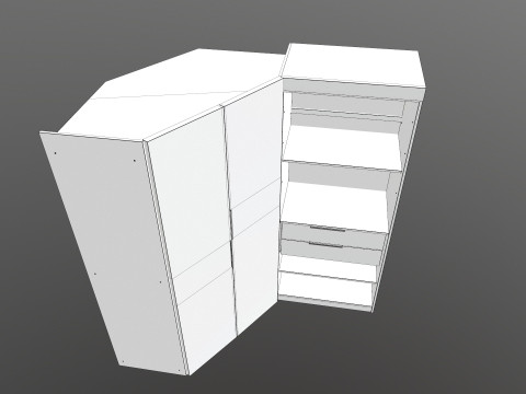 Gabinet Model 3D
