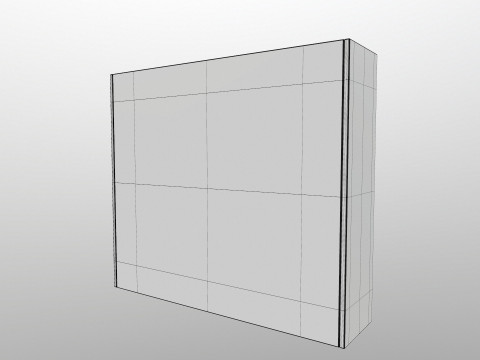 Gabinet Model 3D
