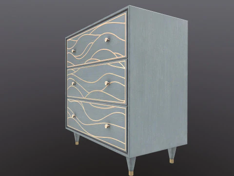 Dresser cabinet 3D Model