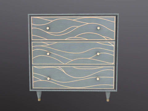 Dresser cabinet 3D Model
