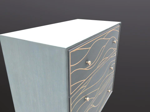 Dresser cabinet 3D Model