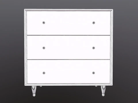 Dresser cabinet 3D Model