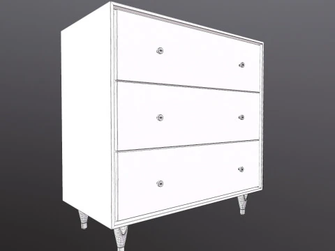 Dresser cabinet 3D Model