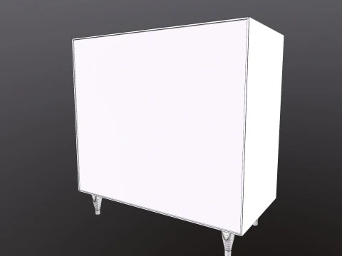 Dresser cabinet 3D Model