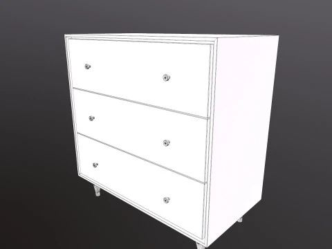 Dresser cabinet 3D Model
