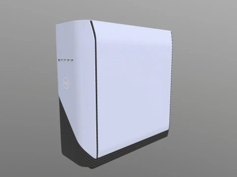 Dell CPU Makinesi 3D Model