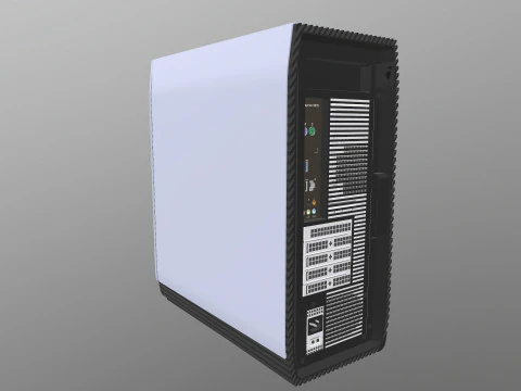 Dell CPU Makinesi 3D Model