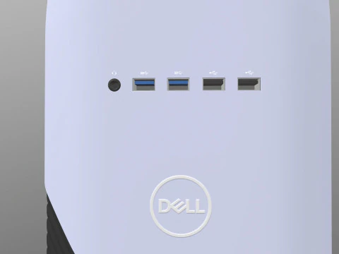 Dell CPU Makinesi 3D Model