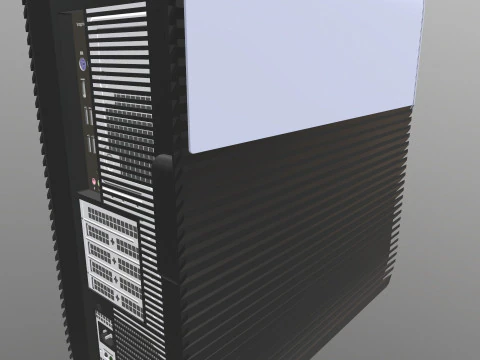 Dell CPU Makinesi 3D Model