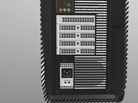 Dell CPU Makinesi 3D Model