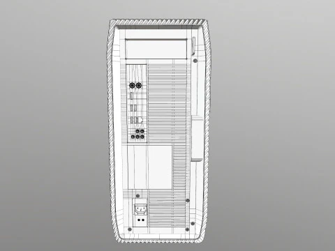 Dell CPU Makinesi 3D Model