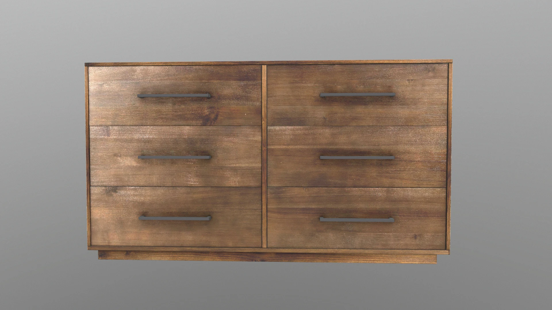 Dresser cabinet 3D Model .c4d .max .obj .3ds .fbx .stl .blend 