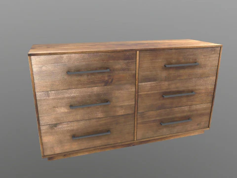 Dresser cabinet 3D Model
