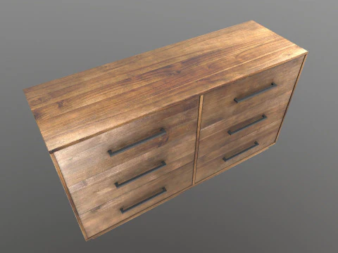 Dresser cabinet 3D Model
