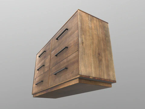 Dresser cabinet 3D Model
