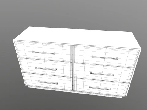 Dresser cabinet 3D Model