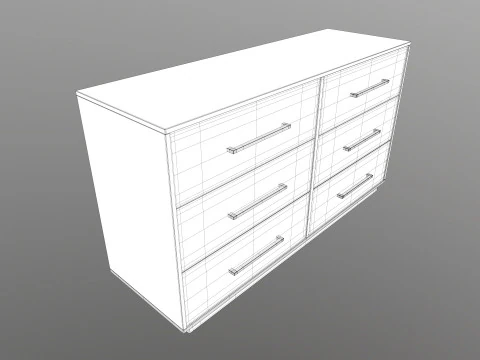 Dresser cabinet 3D Model