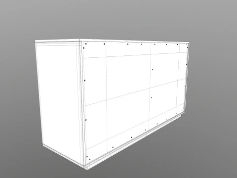 Dresser cabinet 3D Model