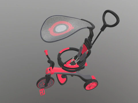 Globber explorer trike 3D Model