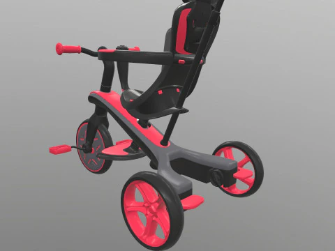 Globber explorer trike 3D Model