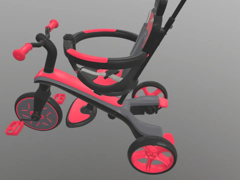 Globber explorer trike 3D Model