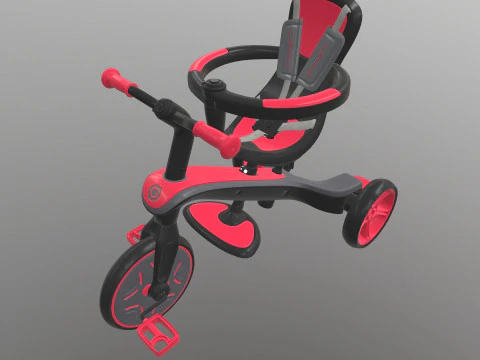 Globber explorer trike 3D Model