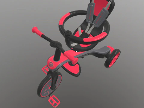 Globber explorer trike 3D Model