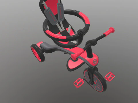Globber explorer trike 3D Model