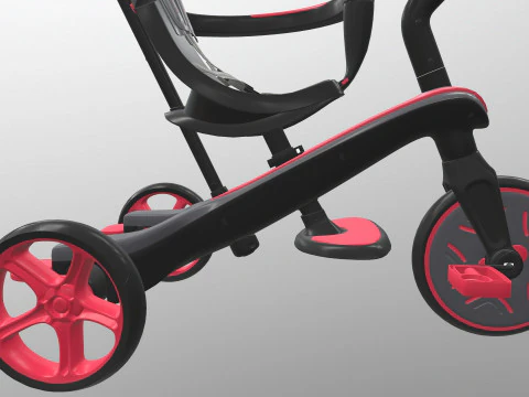 Globber explorer trike 3D Model