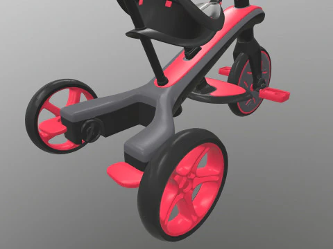 Globber explorer trike 3D Model