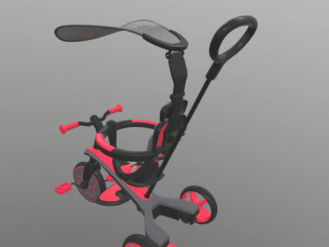 Globber explorer trike 3D Model