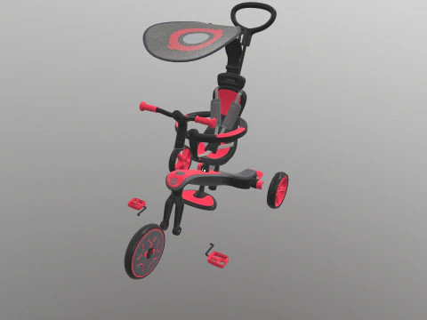 Globber explorer trike 3D Model
