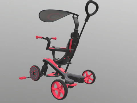 Globber explorer trike 3D Model