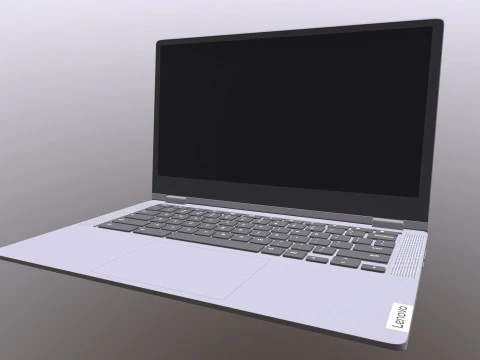 Lenovo Laptop 3D Model