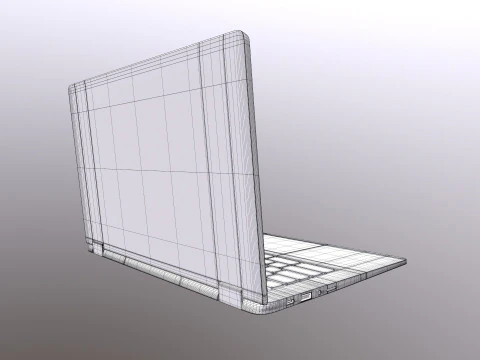 Lenovo Laptop 3D Model