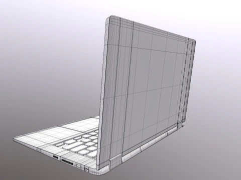 Lenovo Laptop 3D Model