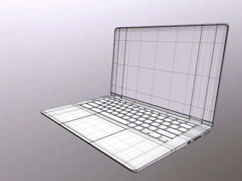 Lenovo Laptop 3D Model